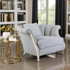 American-style elegant wooden legs fabric armrests leisure chair,EKAR FURNITURE CO.,LTD,American-style elegant wooden legs fabric armrests leisure chair,foshan furniture factory,custom Furniture factory,china furniture factory