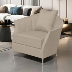 ,MY SHOP,Luxurious American Style Wooden Leg Lounge Chair,foshan furniture factory,custom Furniture factory,china furniture factory