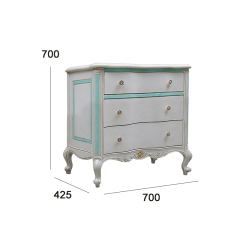 ,MY SHOP,Elegant French Style Wooden Nightstand,foshan furniture factory,custom Furniture factory,china furniture factory