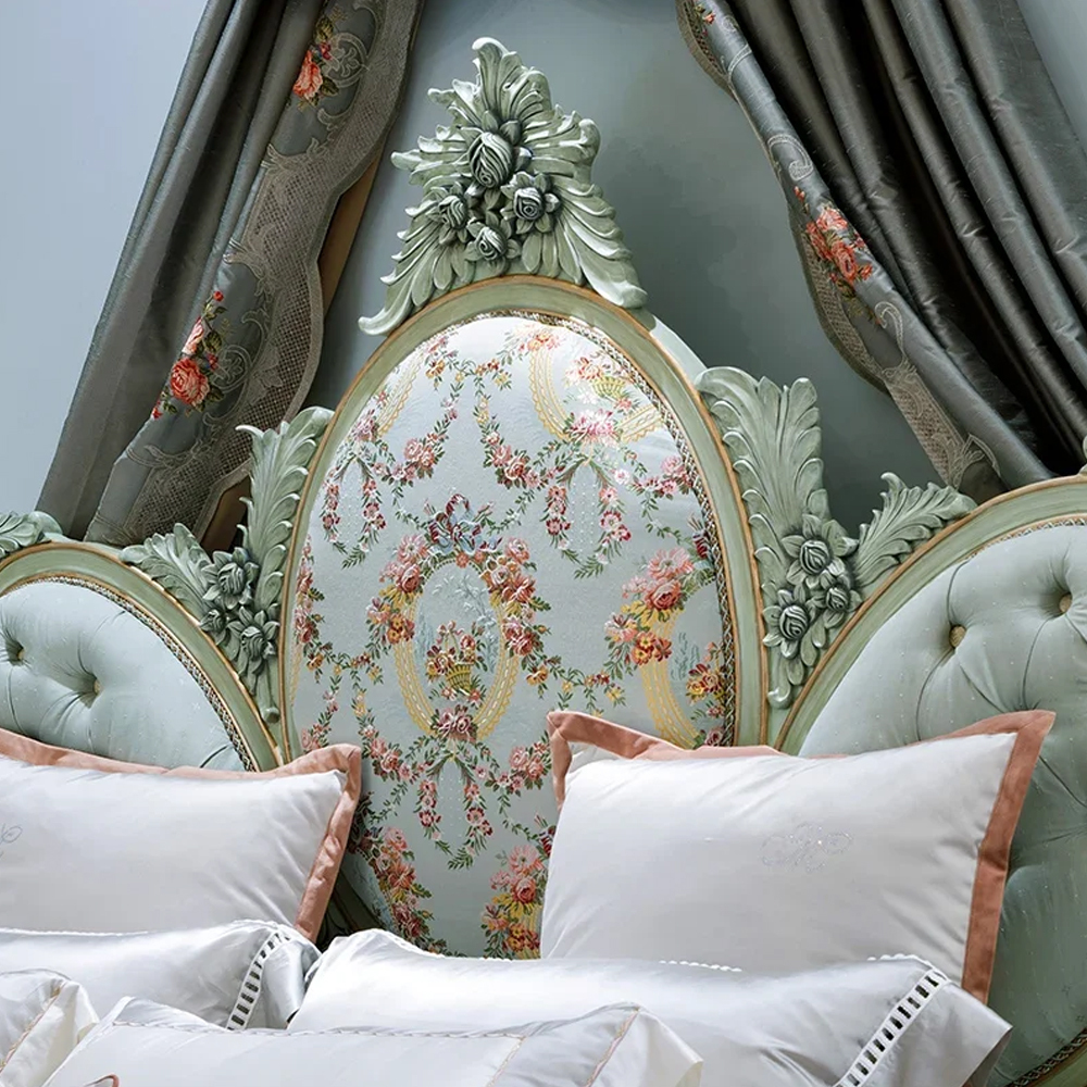 Luxurious French Style Round Dressing Stool,EKAR FURNITURE CO.,LTD,Luxurious French Style Round Dressing Stool,foshan furniture factory,custom Furniture factory,china furniture factory