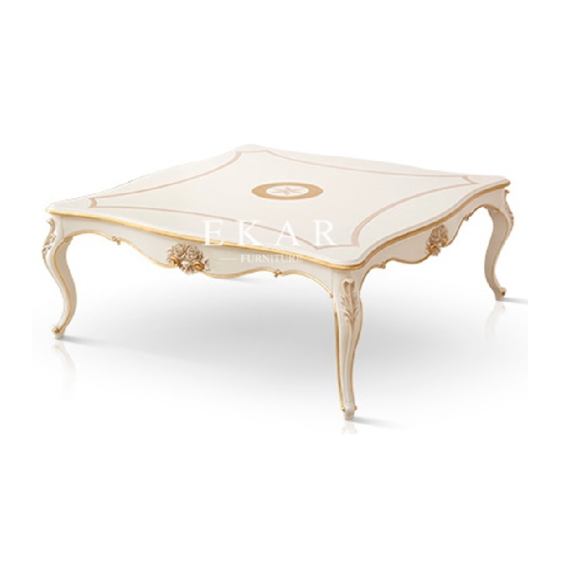 Classic Hand-Carved Solid Wood Living Room Coffee Table,EKAR FURNITURE CO.,LTD,Classic Hand-Carved Solid Wood Living Room Coffee Table,foshan furniture factory,custom Furniture factory,china furniture factory