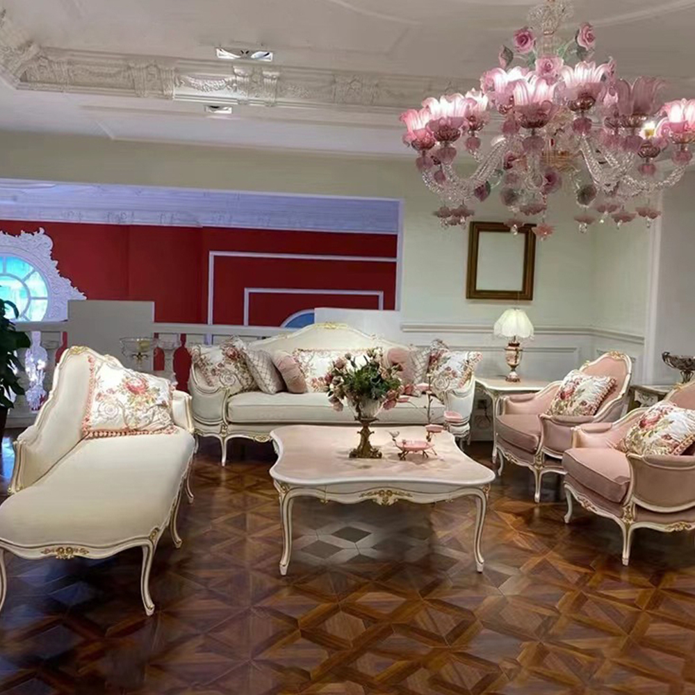 Elegant French Style Upholstered Bench,EKAR FURNITURE CO.,LTD,Elegant French Style Upholstered Bench,foshan furniture factory,custom Furniture factory,china furniture factory