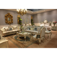 ,MY SHOP,Luxurious French Style Sofa and Coffee Table Set,foshan furniture factory,custom Furniture factory,china furniture factory