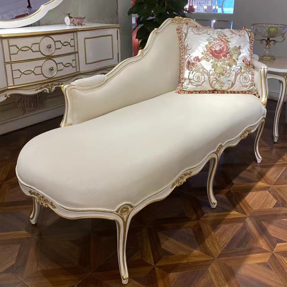 Elegant French Style Upholstered Bench,EKAR FURNITURE CO.,LTD,Elegant French Style Upholstered Bench,foshan furniture factory,custom Furniture factory,china furniture factory