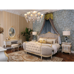 ,MY SHOP,Elegant French Style Upholstered Bed,foshan furniture factory,custom Furniture factory,china furniture factory