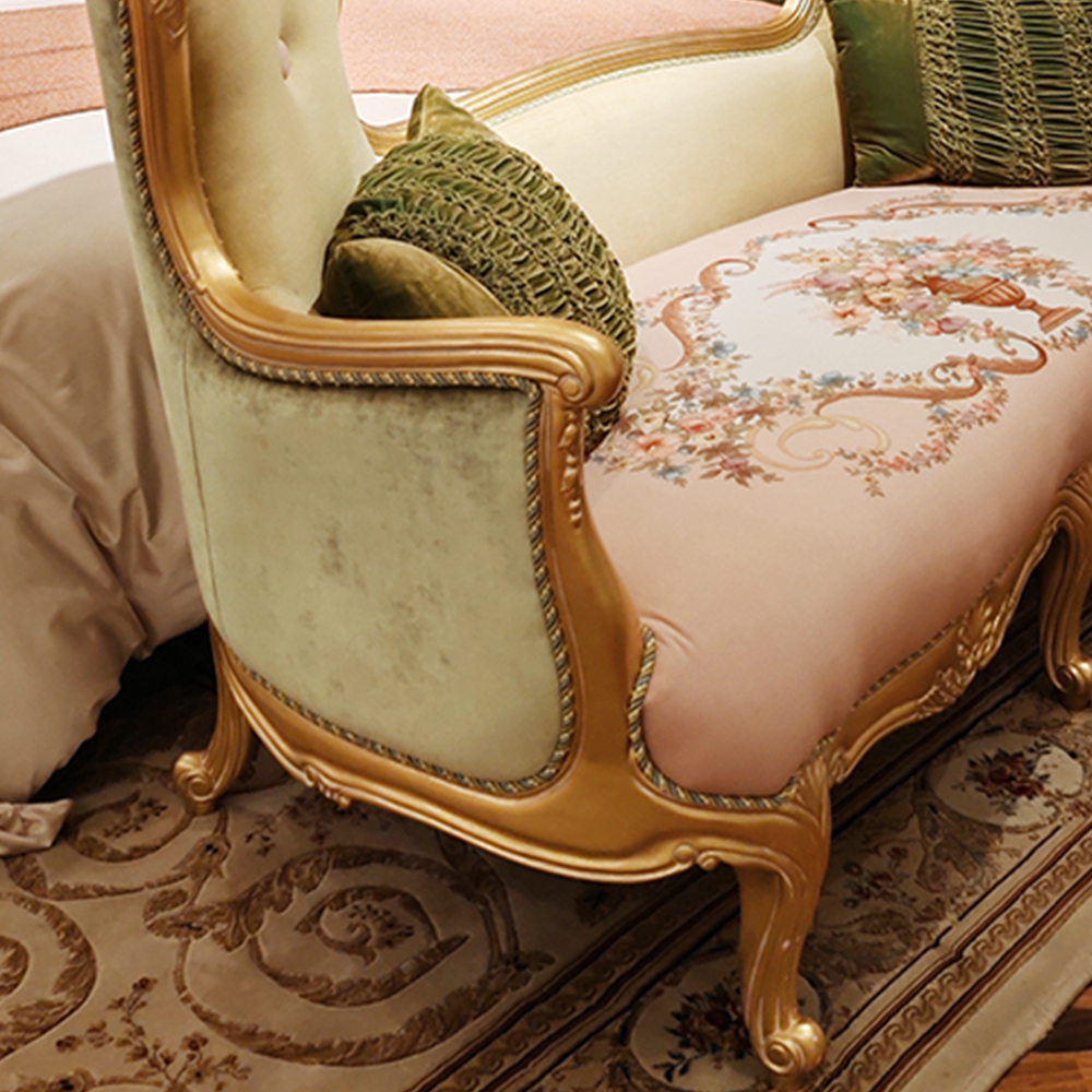 Elegant French style furniture reclining chaise longue,EKAR FURNITURE CO.,LTD,Elegant French style furniture reclining chaise longue,foshan furniture factory,custom Furniture factory,china furniture factory