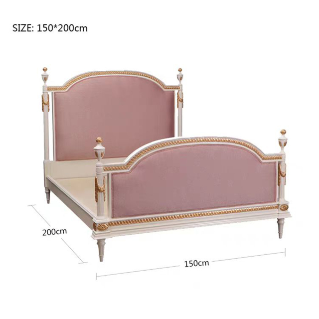 ,MY SHOP,Elegant French Style Bed and Nightstand Set,foshan furniture factory,custom Furniture factory,china furniture factory