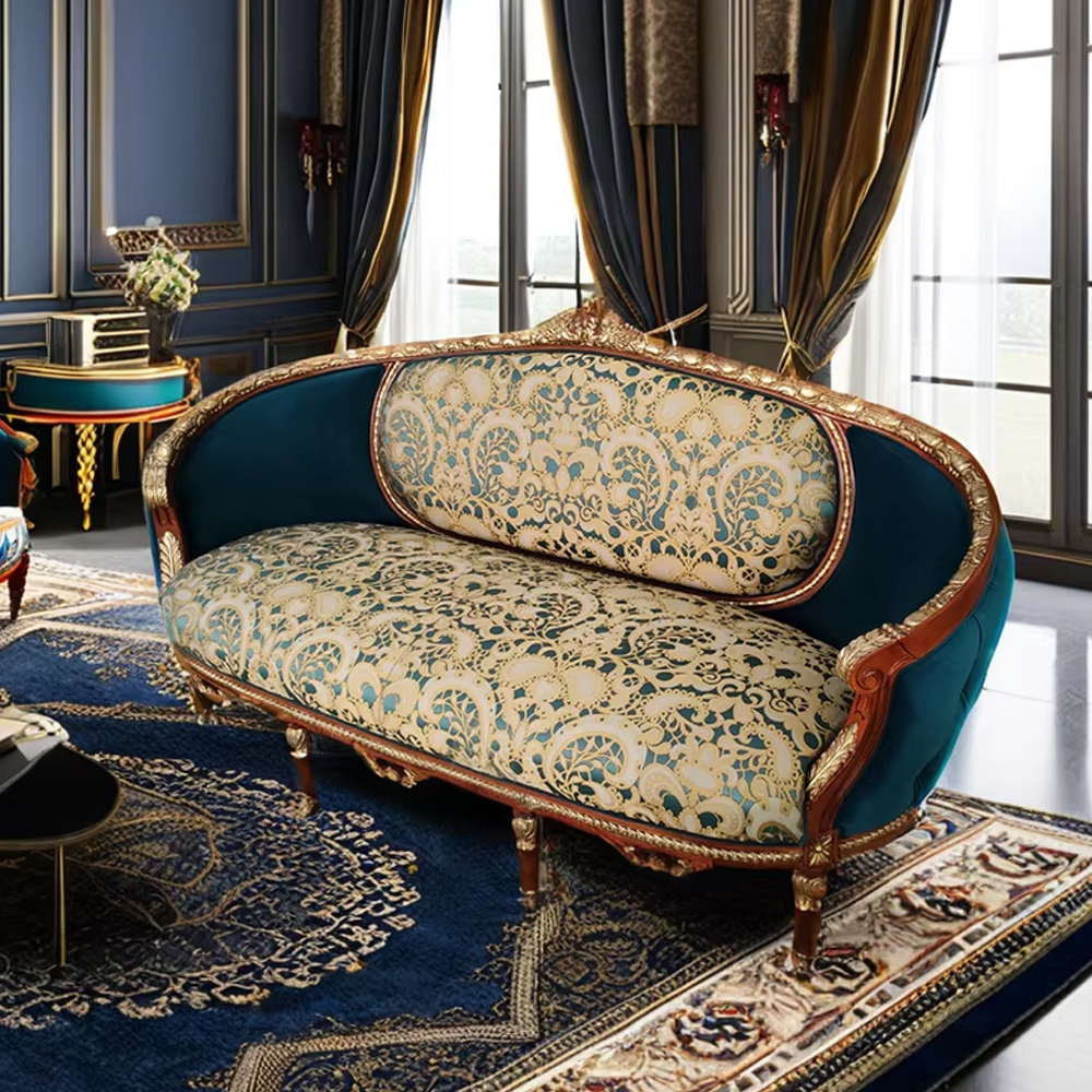 Elegant French style living room furniture loveseat,EKAR FURNITURE CO.,LTD,Elegant French style living room furniture loveseat,foshan furniture factory,custom Furniture factory,china furniture factory