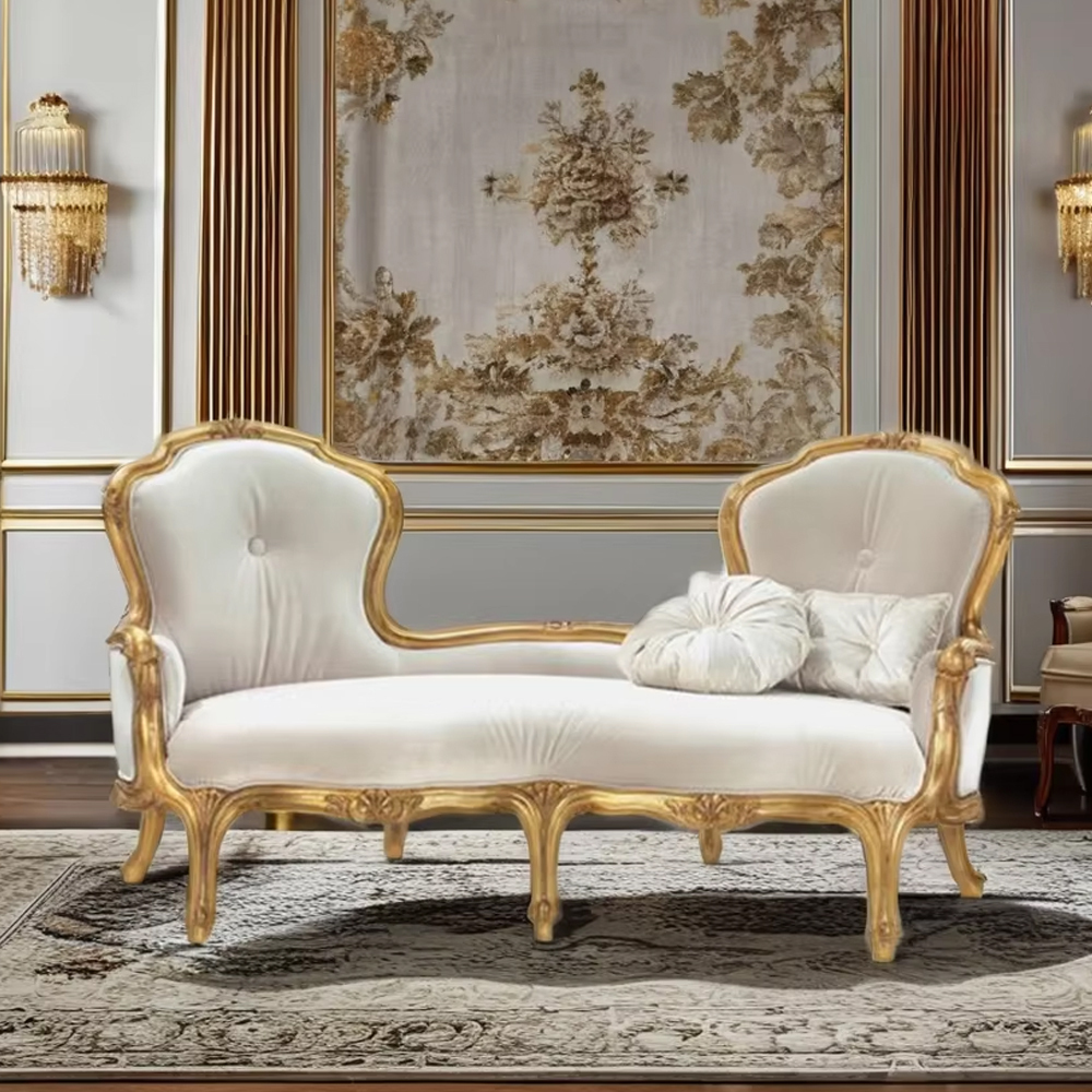 Elegant French style furniture reclining chaise longue,EKAR FURNITURE CO.,LTD,Elegant French style furniture reclining chaise longue,foshan furniture factory,custom Furniture factory,china furniture factory