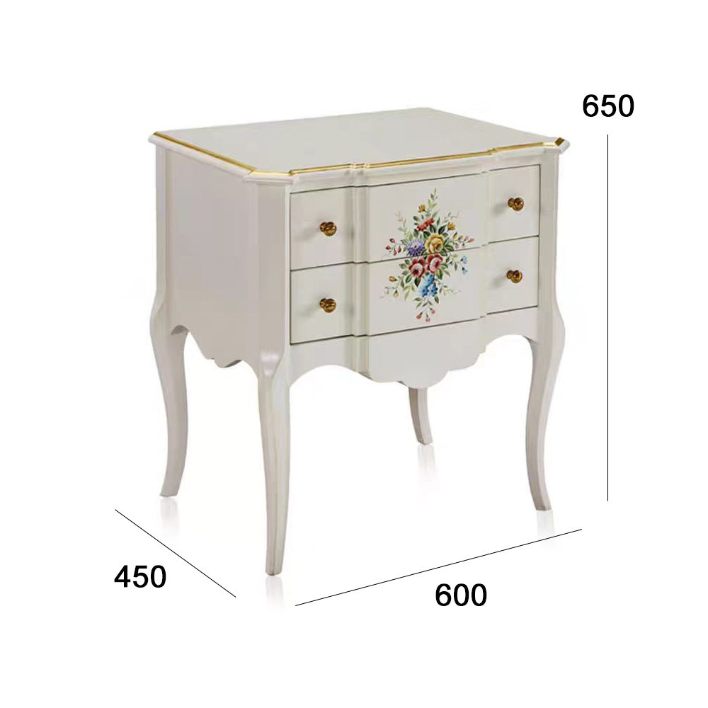French style bedroom furniture wooden bedside table,EKAR FURNITURE CO.,LTD,French style bedroom furniture wooden bedside table,foshan furniture factory,custom Furniture factory,china furniture factory