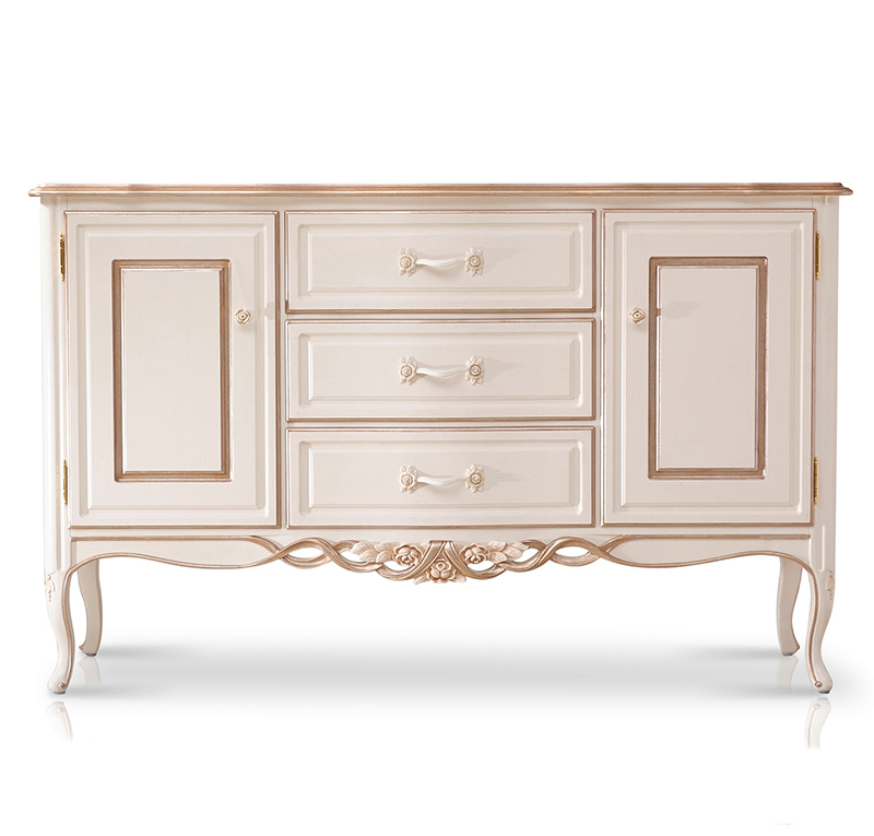 Chinese furniture white teak classical dining room sideboard,EKAR FURNITURE CO.,LTD,Chinese furniture white teak classical dining room sideboard,foshan furniture factory,custom Furniture factory,china furniture factory
