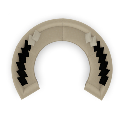 ,MY SHOP,Living room furniture American style curved sofa,foshan furniture factory,custom Furniture factory,china furniture factory