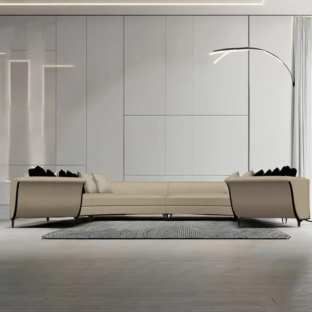 Living room furniture American style curved sofa,EKAR FURNITURE CO.,LTD,Living room furniture American style curved sofa,foshan furniture factory,custom Furniture factory,china furniture factory