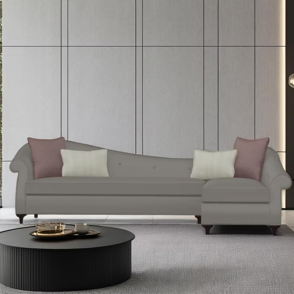 Versatile American-Style L-Shaped Sofa,EKAR FURNITURE CO.,LTD,Versatile American-Style L-Shaped Sofa,foshan furniture factory,custom Furniture factory,china furniture factory