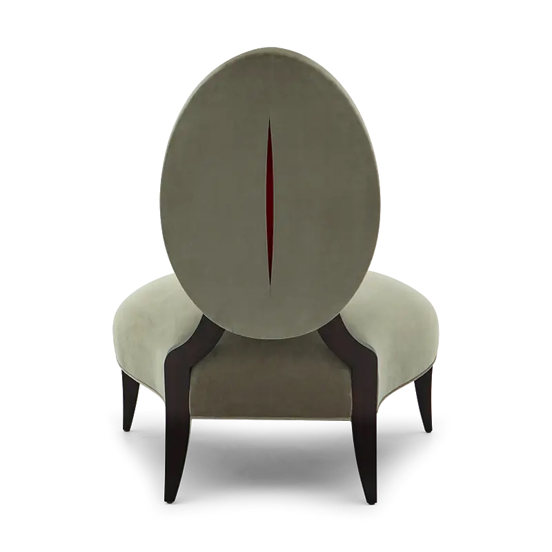 Elegant Armless Solid Wood Lounge Chair,EKAR FURNITURE CO.,LTD,Elegant Armless Solid Wood Lounge Chair,foshan furniture factory,custom Furniture factory,china furniture factory