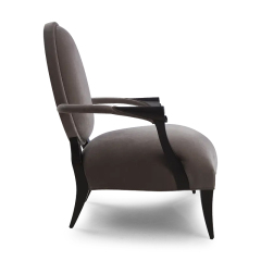 Classic American-Style Velvet Armchair,EKAR FURNITURE CO.,LTD,Classic American-Style Velvet Armchair,foshan furniture factory,custom Furniture factory,china furniture factory