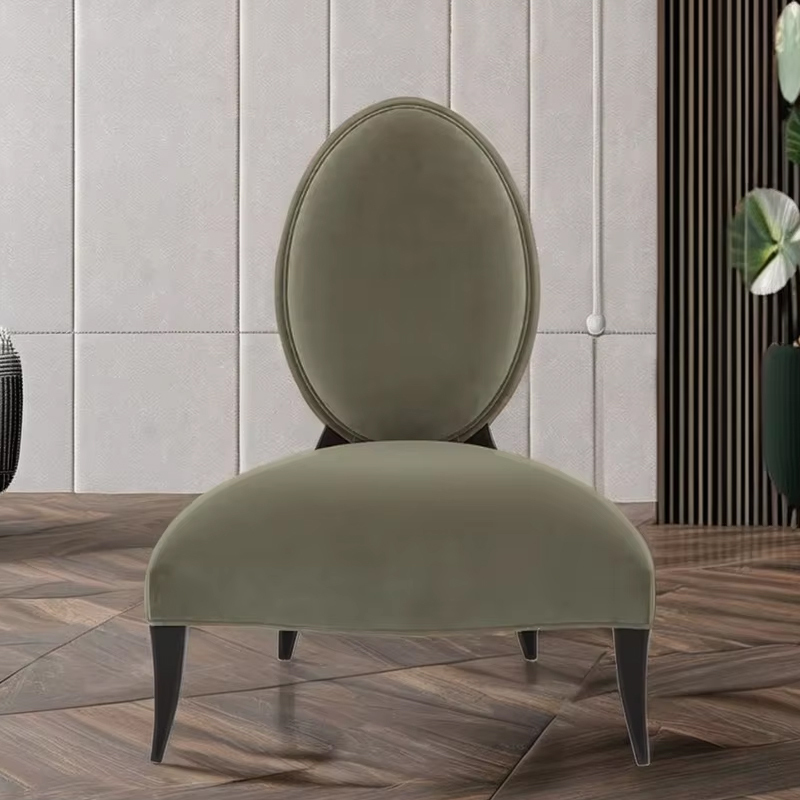 Elegant Armless Solid Wood Lounge Chair,EKAR FURNITURE CO.,LTD,Elegant Armless Solid Wood Lounge Chair,foshan furniture factory,custom Furniture factory,china furniture factory