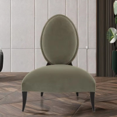 Elegant Armless Solid Wood Lounge Chair,EKAR FURNITURE CO.,LTD,Elegant Armless Solid Wood Lounge Chair,foshan furniture factory,custom Furniture factory,china furniture factory
