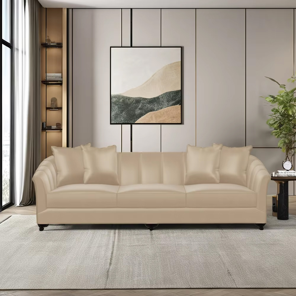 Elegant American-Style Three-Seater Sofa,EKAR FURNITURE CO.,LTD,Elegant American-Style Three-Seater Sofa,foshan furniture factory,custom Furniture factory,china furniture factory