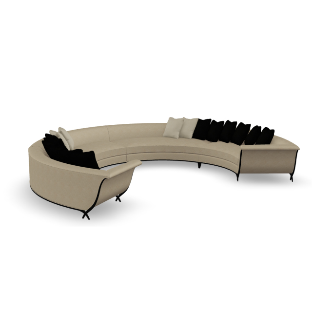 ,MY SHOP,Living room furniture American style curved sofa,foshan furniture factory,custom Furniture factory,china furniture factory