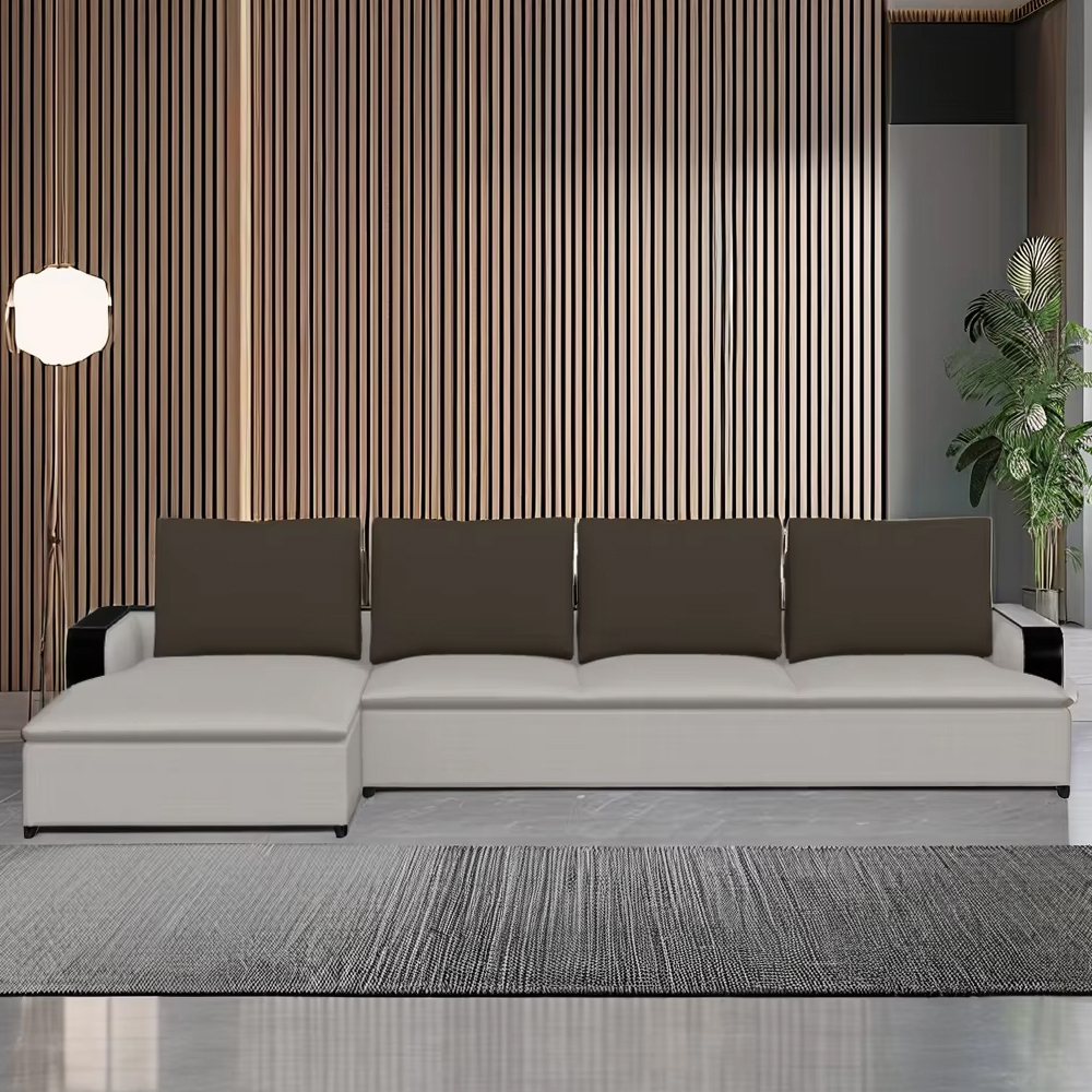 Elegant American-Style L-Shaped Sofa,EKAR FURNITURE CO.,LTD,Elegant American-Style L-Shaped Sofa,foshan furniture factory,custom Furniture factory,china furniture factory