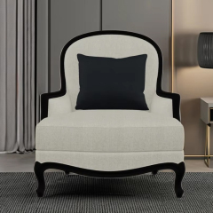 ,MY SHOP,American-Style Wooden Leg Fabric Lounge Chair,foshan furniture factory,custom Furniture factory,china furniture factory