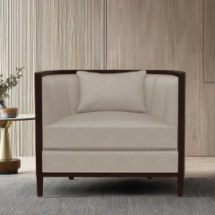 Elegant Curved Back American Lounge Chair,EKAR FURNITURE CO.,LTD,Elegant Curved Back American Lounge Chair,foshan furniture factory,custom Furniture factory,china furniture factory