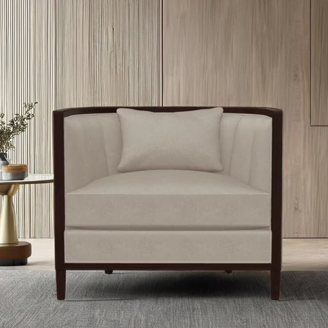 Elegant Curved Back American Lounge Chair,EKAR FURNITURE CO.,LTD,Elegant Curved Back American Lounge Chair,foshan furniture factory,custom Furniture factory,china furniture factory