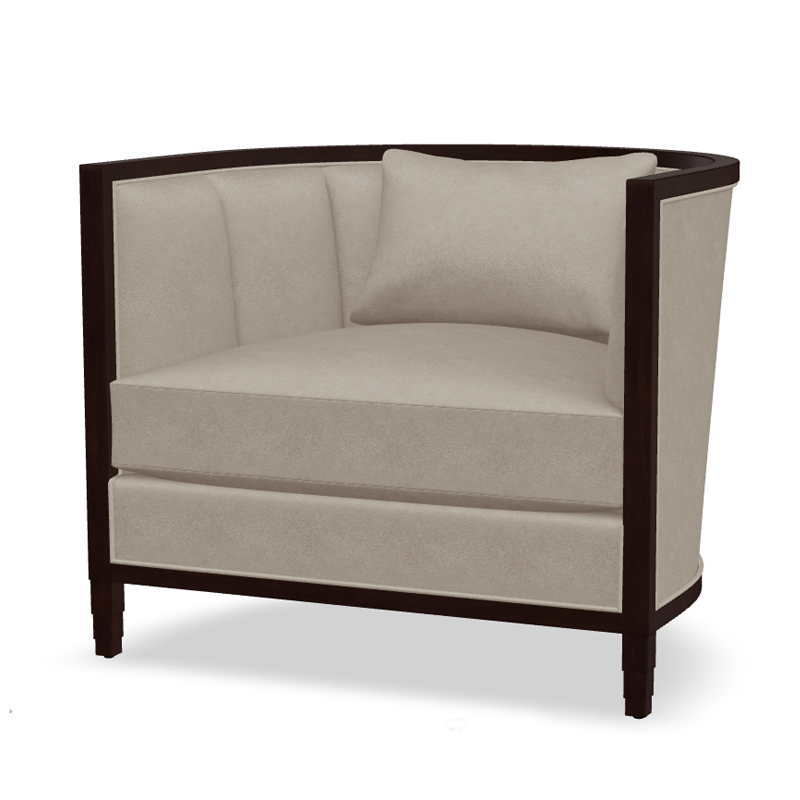 Elegant Curved Back American Lounge Chair,EKAR FURNITURE CO.,LTD,Elegant Curved Back American Lounge Chair,foshan furniture factory,custom Furniture factory,china furniture factory