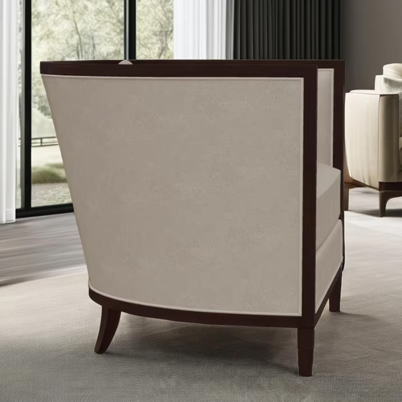 Elegant Curved Back American Lounge Chair,EKAR FURNITURE CO.,LTD,Elegant Curved Back American Lounge Chair,foshan furniture factory,custom Furniture factory,china furniture factory