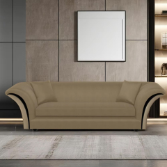 ,MY SHOP,American-Style Wide Backrest Sofa with Solid Wood Legs,foshan furniture factory,custom Furniture factory,china furniture factory