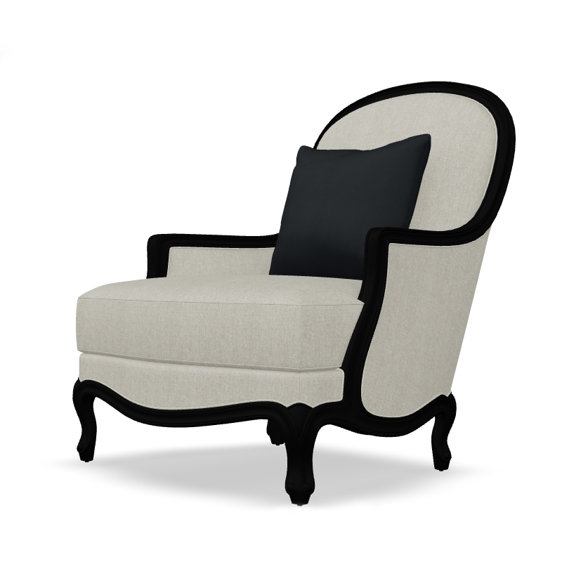 American-Style Wooden Leg Fabric Lounge Chair,EKAR FURNITURE CO.,LTD,American-Style Wooden Leg Fabric Lounge Chair,foshan furniture factory,custom Furniture factory,china furniture factory