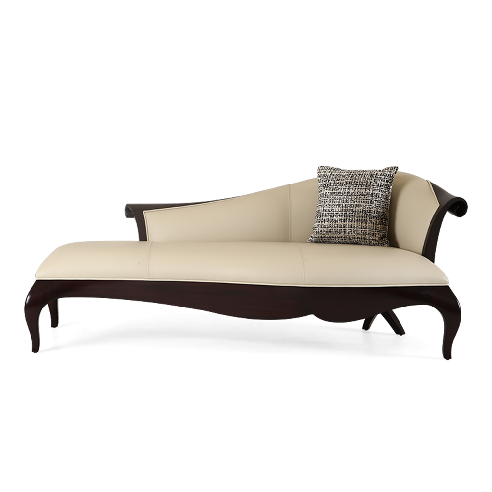 Elegant American-Style Armrest Chaise Bench,EKAR FURNITURE CO.,LTD,Elegant American-Style Armrest Chaise Bench,foshan furniture factory,custom Furniture factory,china furniture factory