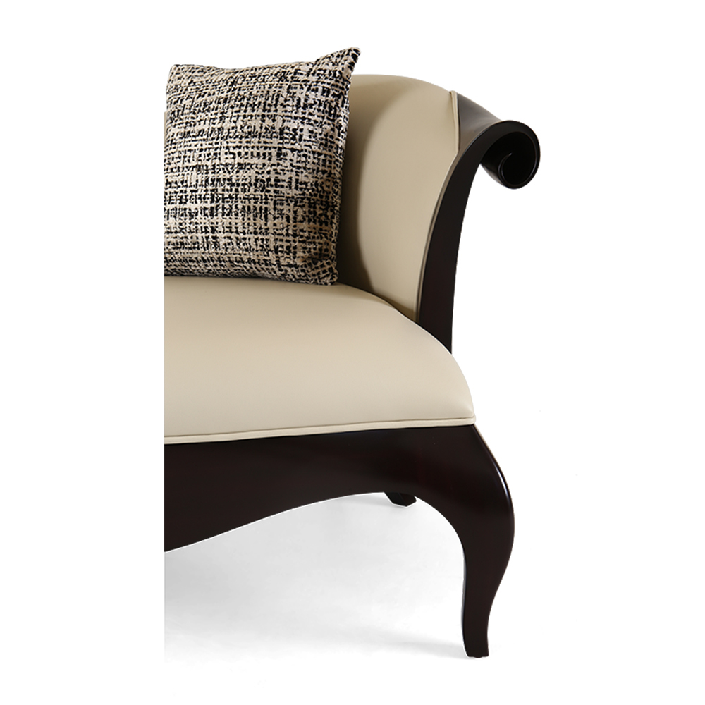 Elegant American-Style Armrest Chaise Bench,EKAR FURNITURE CO.,LTD,Elegant American-Style Armrest Chaise Bench,foshan furniture factory,custom Furniture factory,china furniture factory