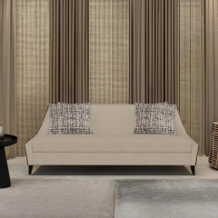 ,MY SHOP,Classic American-Style Plaid Fabric Sofa,foshan furniture factory,custom Furniture factory,china furniture factory