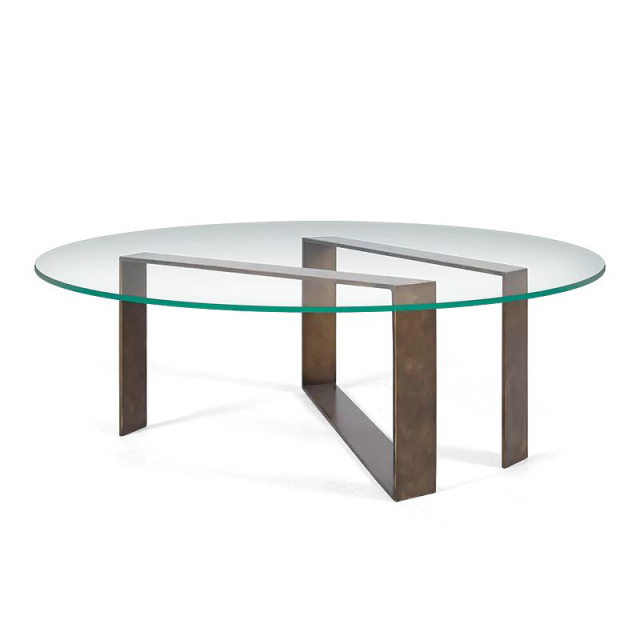 Elegant American Style Round Glass Coffee Table for Modern Living Rooms,EKAR FURNITURE CO.,LTD,Elegant American Style Round Glass Coffee Table for Modern Living Rooms,foshan furniture factory,custom Furniture factory,china furniture factory