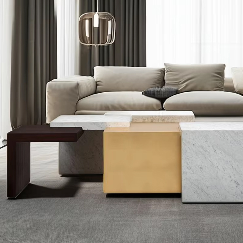 Elegance Redefined: Unique Shaped American Living Room Coffee Table,EKAR FURNITURE CO.,LTD,Elegance Redefined: Unique Shaped American Living Room Coffee Table,foshan furniture factory,custom Furniture factory,china furniture factory