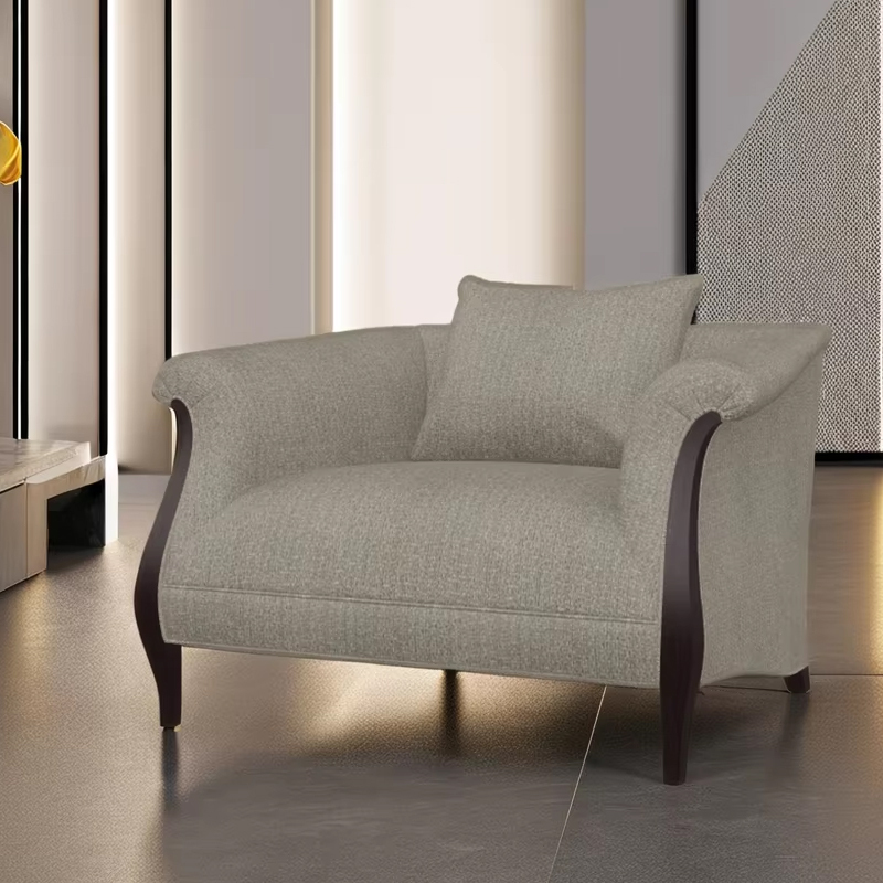 Elegant Customizable Fabric Lounge Chair for Living Room,EKAR FURNITURE CO.,LTD,Elegant Customizable Fabric Lounge Chair for Living Room,foshan furniture factory,custom Furniture factory,china furniture factory