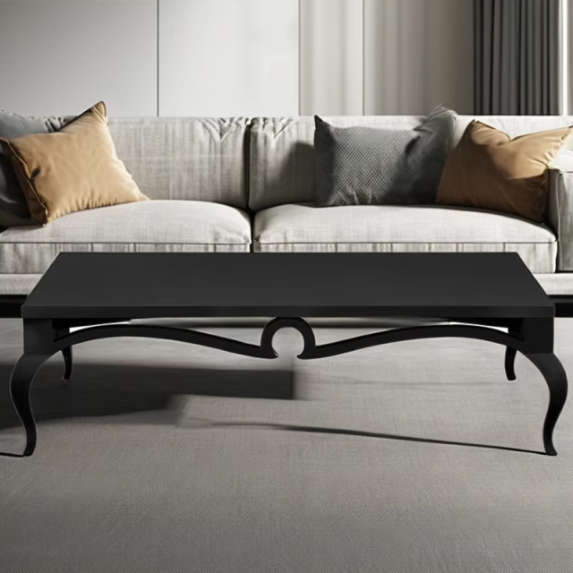 ,MY SHOP,Elegant American-Style Rectangular Solid Wood Coffee Table,foshan furniture factory,custom Furniture factory,china furniture factory