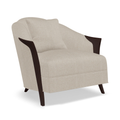 ,MY SHOP,American-Style Wooden Leg Upholstered Lounge Chair,foshan furniture factory,custom Furniture factory,china furniture factory