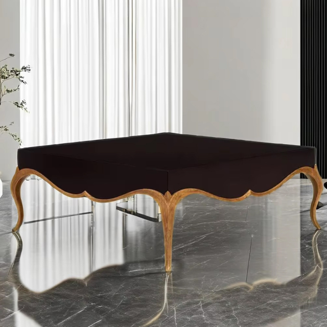 ,MY SHOP,Elegant American Solid Wood Square Coffee Table for Classic and Modern Living Rooms,foshan furniture factory,custom Furniture factory,china furniture factory