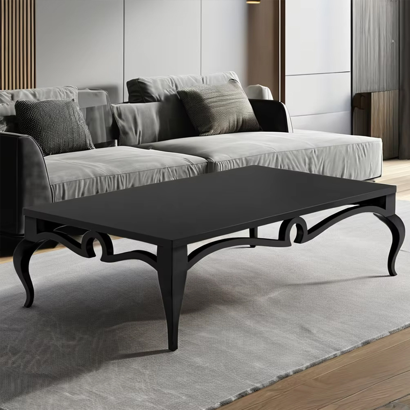 Elegant American-Style Rectangular Solid Wood Coffee Table,EKAR FURNITURE CO.,LTD,Elegant American-Style Rectangular Solid Wood Coffee Table,foshan furniture factory,custom Furniture factory,china furniture factory