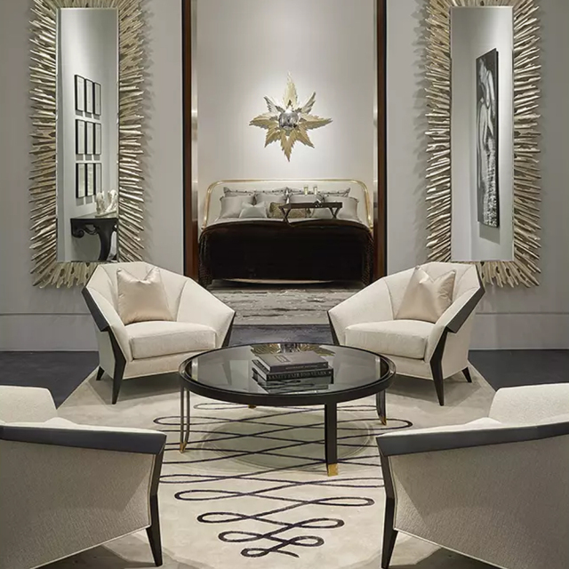 ,MY SHOP,Elegant Round Coffee Table with Marble Top,foshan furniture factory,custom Furniture factory,china furniture factory