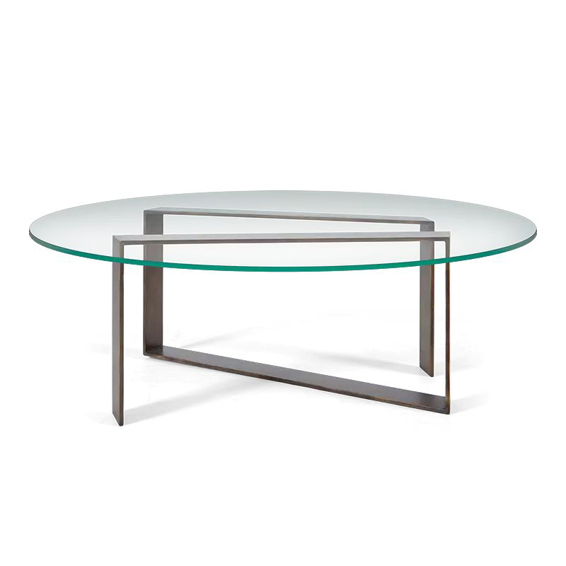 Elegant American Style Round Glass Coffee Table for Modern Living Rooms,EKAR FURNITURE CO.,LTD,Elegant American Style Round Glass Coffee Table for Modern Living Rooms,foshan furniture factory,custom Furniture factory,china furniture factory