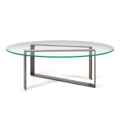 Elegant American Style Round Glass Coffee Table for Modern Living Rooms,EKAR FURNITURE CO.,LTD,Elegant American Style Round Glass Coffee Table for Modern Living Rooms,foshan furniture factory,custom Furniture factory,china furniture factory
