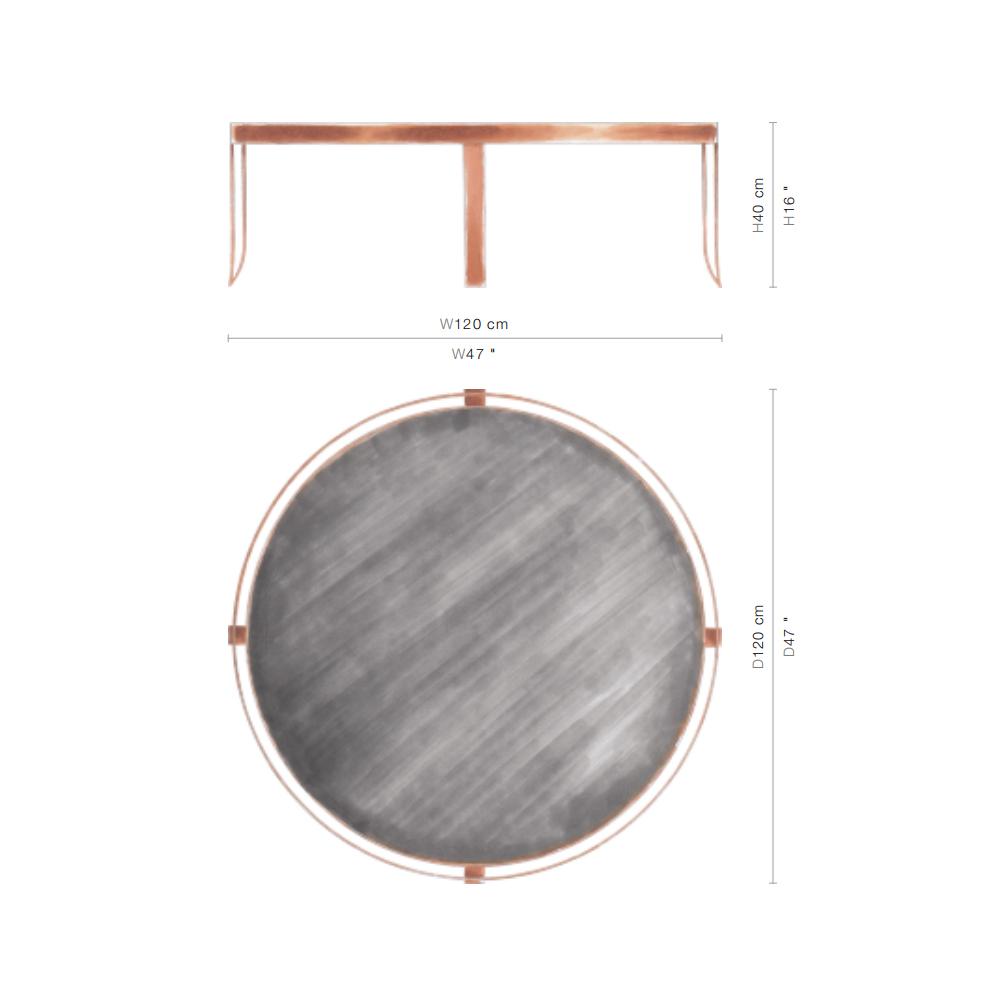 Elegant Round Coffee Table with Marble Top,EKAR FURNITURE CO.,LTD,Elegant Round Coffee Table with Marble Top,foshan furniture factory,custom Furniture factory,china furniture factory