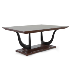 ,MY SHOP,Charming Rectangular Solid Wood Dining Table for Sophisticated Homes,foshan furniture factory,custom Furniture factory,china furniture factory