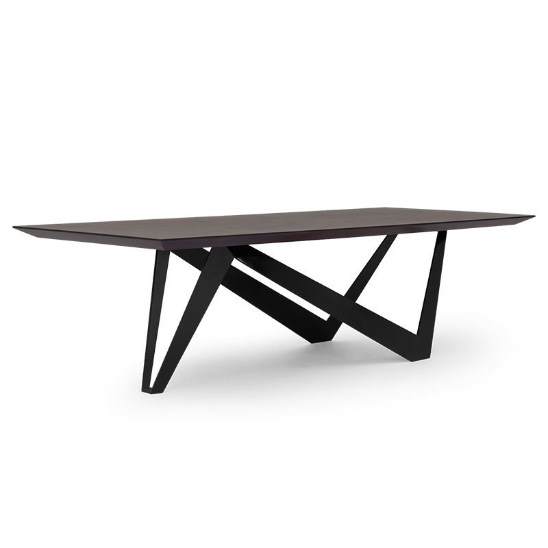 Elegant Solid Wood Rectangular Dining Table with Stylish Lines,EKAR FURNITURE CO.,LTD,Elegant Solid Wood Rectangular Dining Table with Stylish Lines,foshan furniture factory,custom Furniture factory,china furniture factory