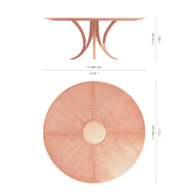 ,MY SHOP,Exquisite Round Solid Wood Dining Table for Classic American Homes,foshan furniture factory,custom Furniture factory,china furniture factory