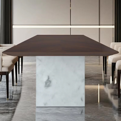 ,MY SHOP,Timeless Solid Wood Dining Table with Elegant Finish for American Homes,foshan furniture factory,custom Furniture factory,china furniture factory